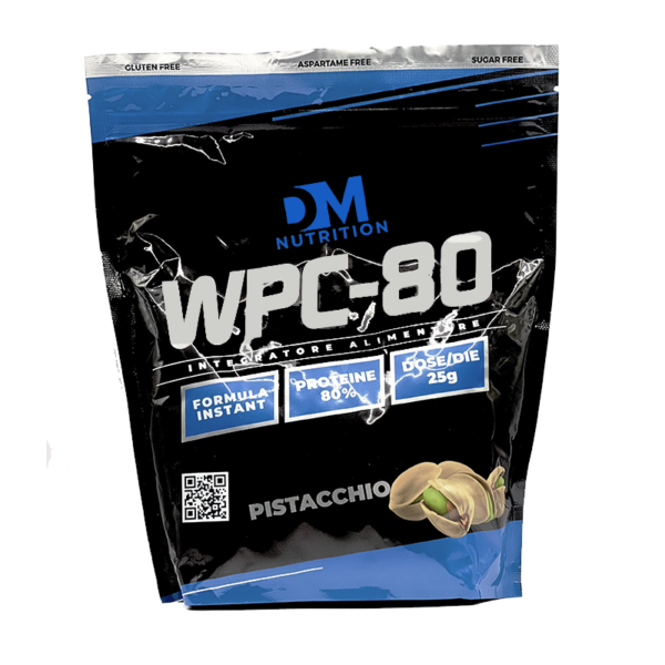 Integratore Proteine concentrate al pistacchio-WPC 80-DM Nutrition