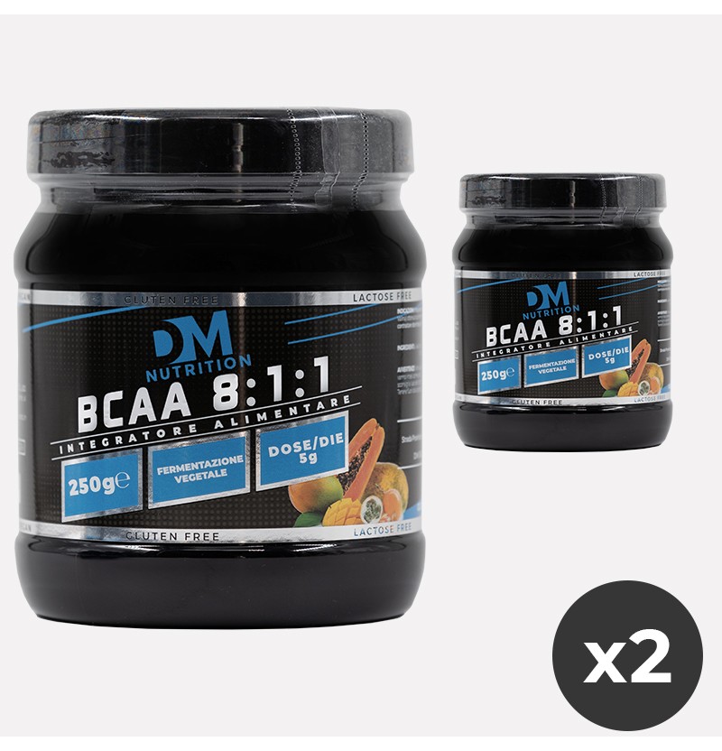 kit-da-2-integratori-di-aminoacidi-bcaa-811-dm-nutrition