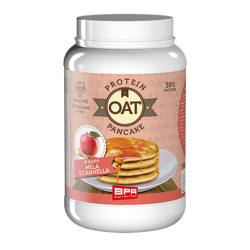 oat-protein-pancake-mela-e-cannella